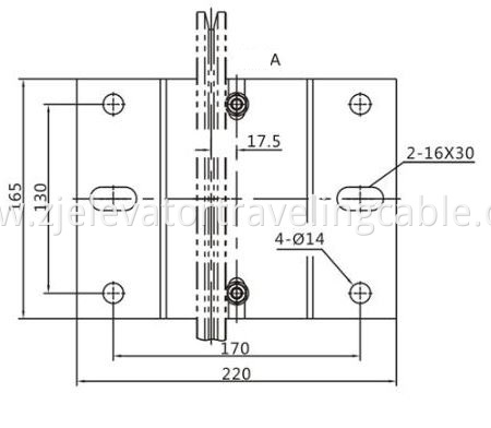 Two Way MRL Elevator Overspeed Governors OSR-UN-187